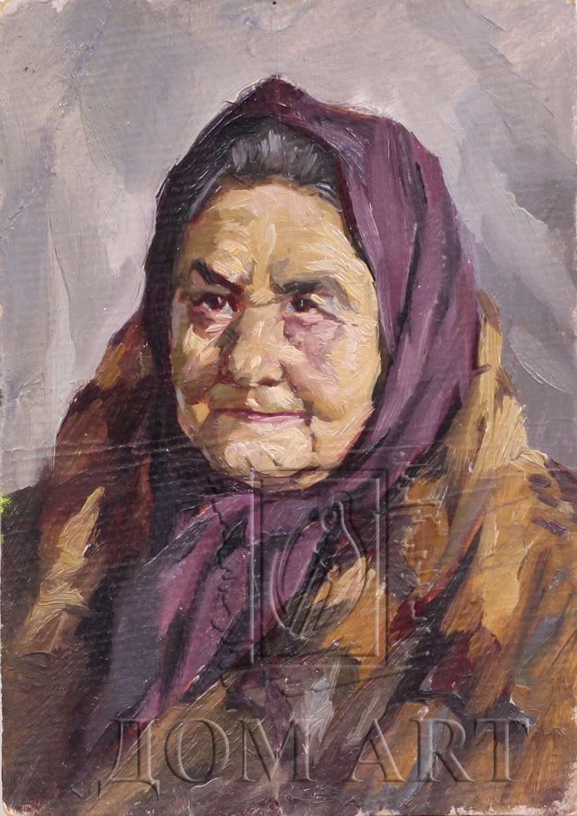 Создаем живописный портрет пожилого человека. Гречишкин портрет бабушки. Портрет пожилой женщины. Портрет старушки. Портрет бабушки живопись.