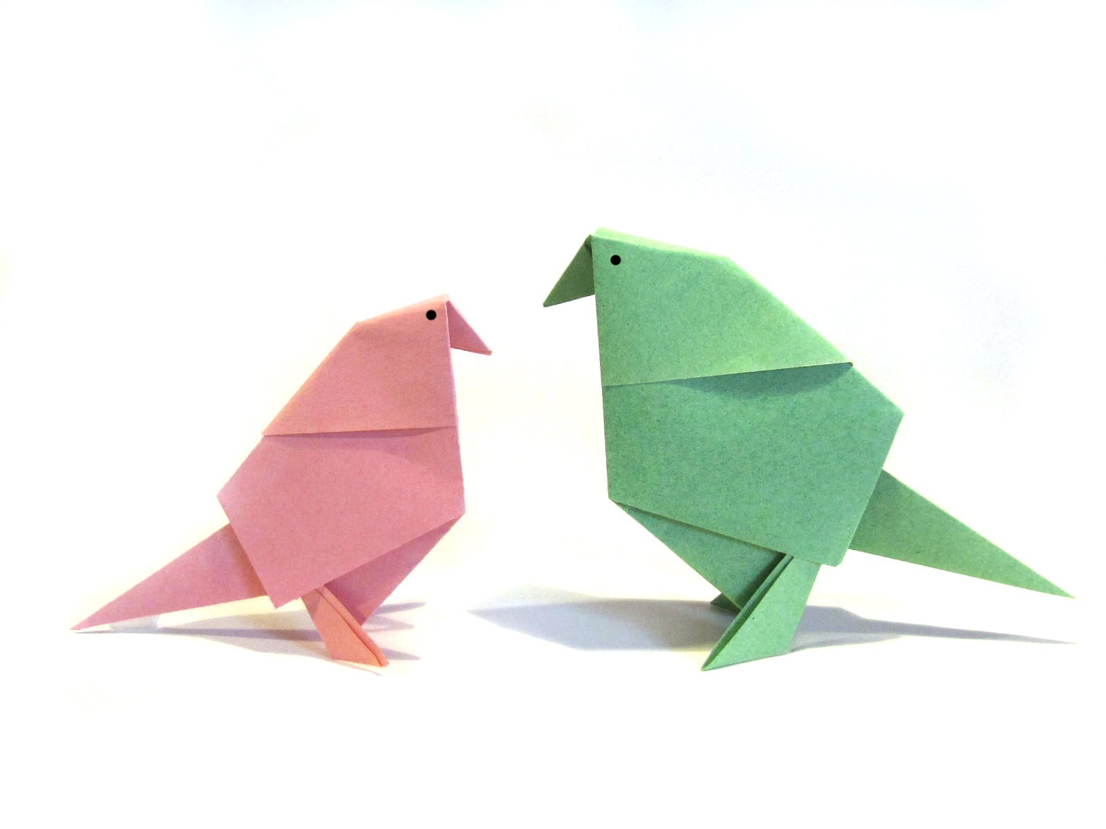 Птичка оригами картинки