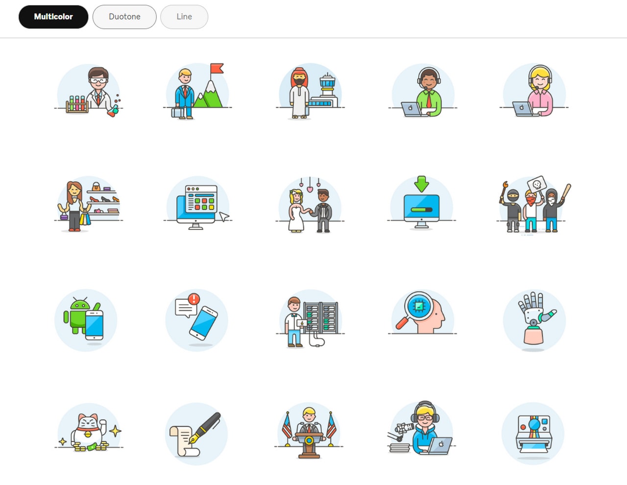 Free Illustrations by Streamline icons
