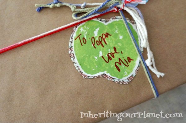 Easy Craft Ideas for Kids - Apple Tags