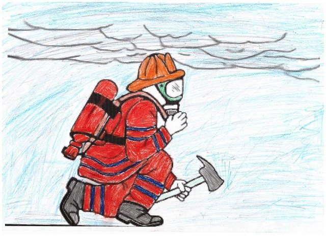 Рисунок на тему Пожарная безопасность 5 класс   подборка (8)