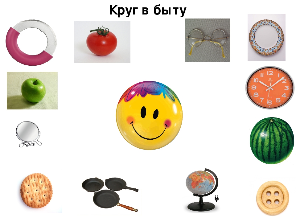 Что имеет форму круга. Круглые предметы. Предметы круглой формы. Предметы шарообразной формы. Предметы в форме круга для детей.