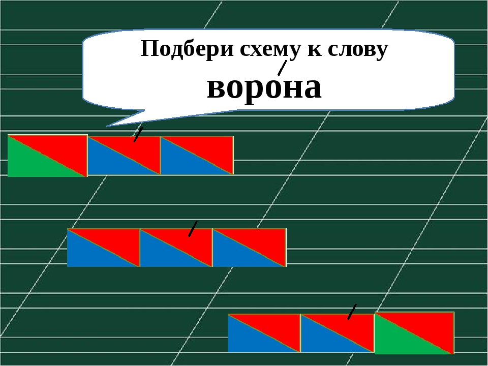 Схема слова коса. Схема слова ворона. Ворона звуковая схема. Подобрать схему к слову делать.