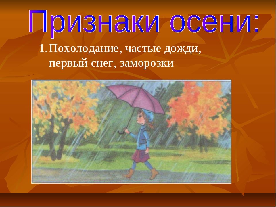 Окружающий мир осень в неживой природе. Признаки осени для детей 1 класса. Признаки осени 2 класс окружающий мир. Признаки осени презентация для 1 класса. Презентация признаки ранней осени.