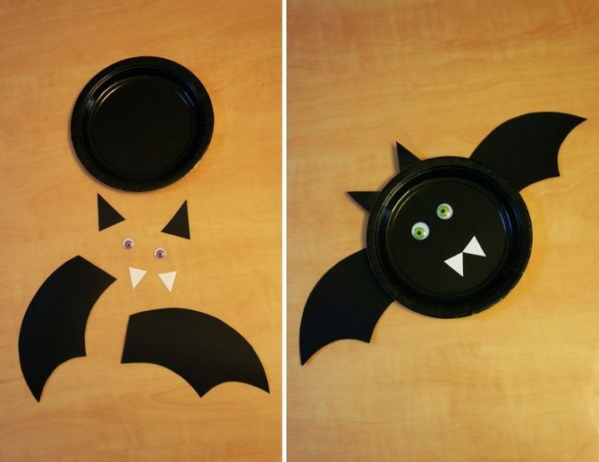 Летучая мышь на Хэллоуин: как сделать оригинальный декор своими руками 15