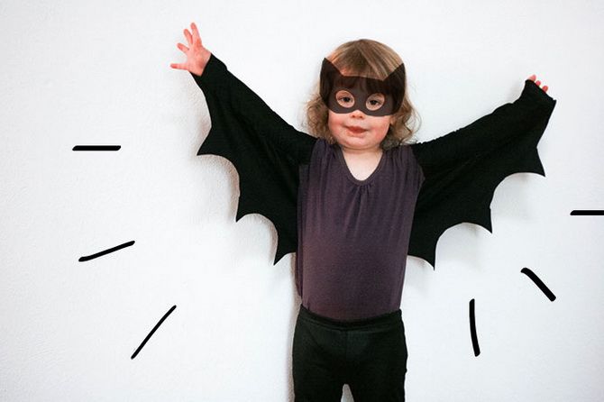 Batman возвращается: как сделать костюм летучей мыши на Хэллоуин 1