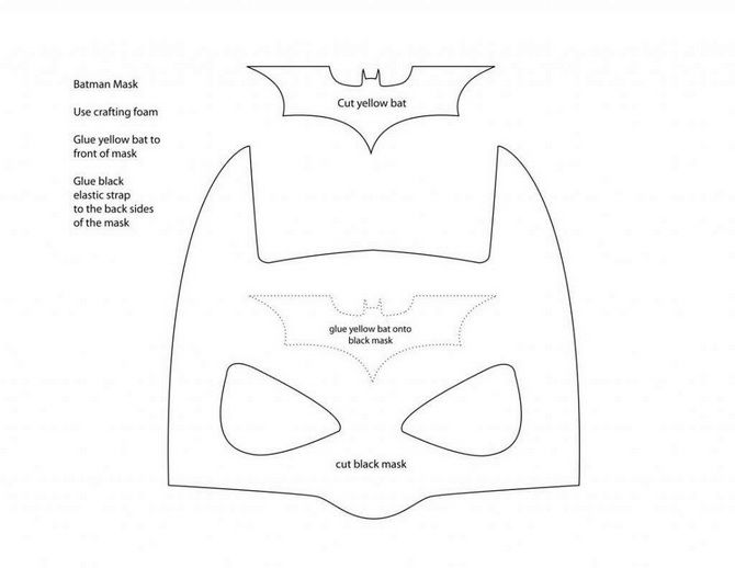 Batman возвращается: как сделать костюм летучей мыши на Хэллоуин 13