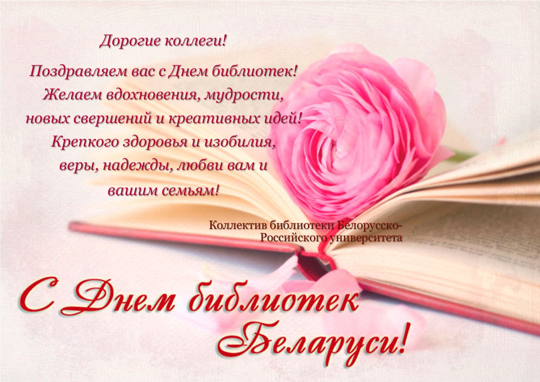 День библиотек