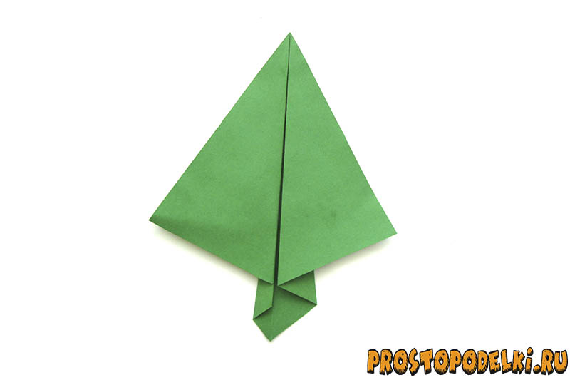 Оригами дерево-11