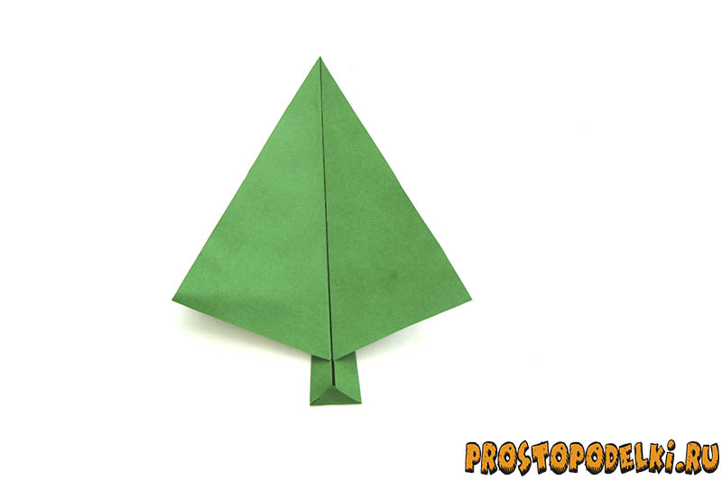 Оригами дерево-15