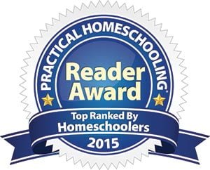Practical Homeschooling Reader Award 2015