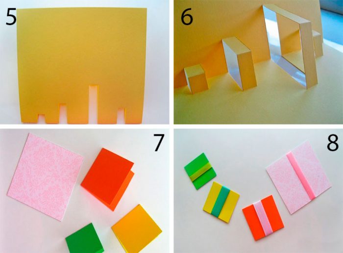 Объёмная открытка своими руками, пошаговый мастер-класс