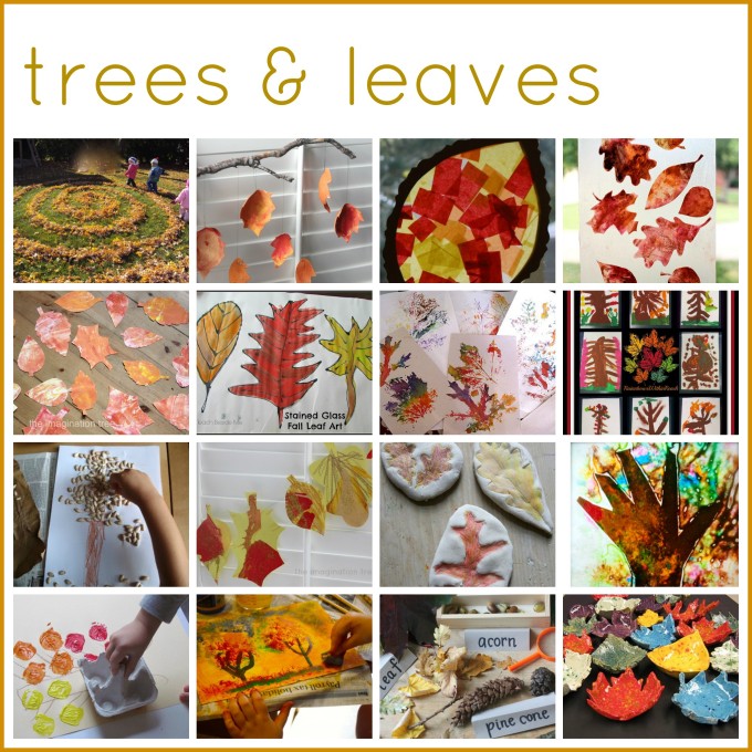 Trees and leaves activities