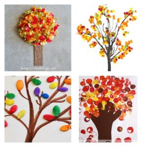 Arty Crafty Kids - Art - Art Ideas for Kids - 12 Autumn Tree Art Ideas for Kids 