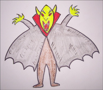 <strong>How

  to draw a Halloween vampire  : Vampire Drawing Lessons</strong>