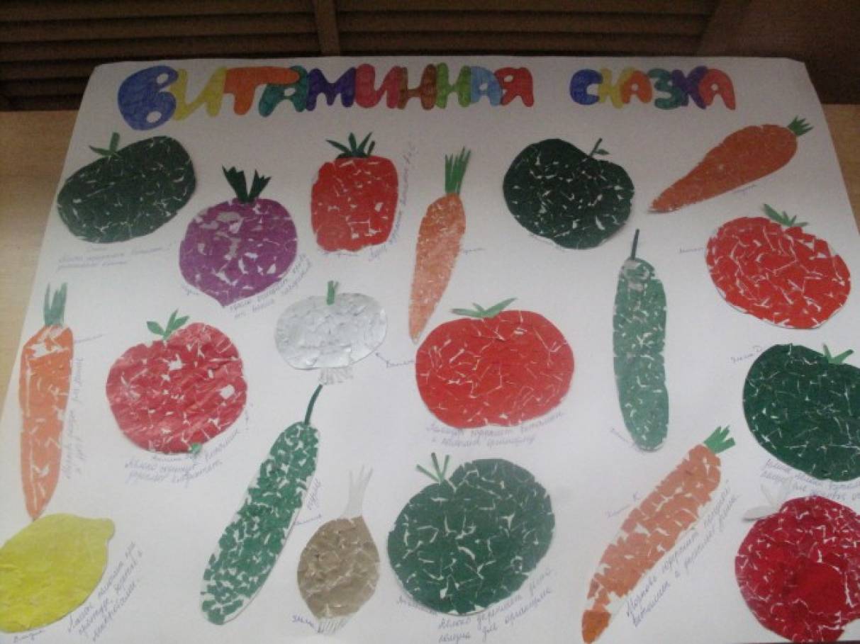 рисование фруктовый стол средняя группа