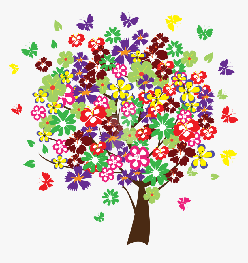 Картинки деревьев для детей цветные красивые