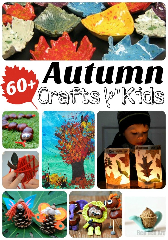 Autumn Crafts for Kids - the best collection of easy and fun Fall DIYs for kids. From nature crafts, to leaf crafts, to garlands and woodland creatures. Plenty to keep you busy in the classroom and at home!