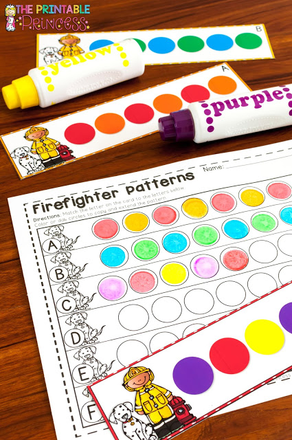 Looking for fire safety activities and centers for Kindergarten? Then you