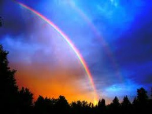 double rainbow meaning is magic, magic, magic...