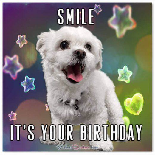Birthday Card: SMILE! IT’S YOUR BIRTHDAY